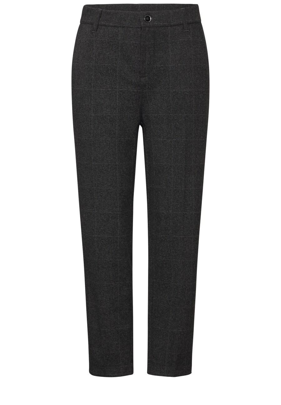 Обычные брюки- чинос Street One Studio, черный 
Обычные брюки- чинос Street One Studio, черный