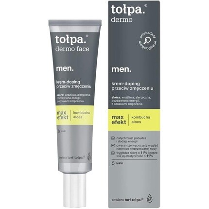 Tolpa Dermo Men Max Effect Крем против усталости 40 мл
Tolpa Dermo Men Max Effect Крем против усталости 40 мл