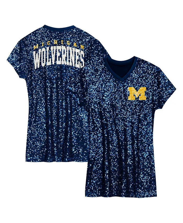Платье для дошкольников с V-образным вырезом и пайетками от Michigan Wolverines Outerstuff
Платье для дошкольников с V-образным вырезом и пайетками от Michigan Wolverines Outerstuff