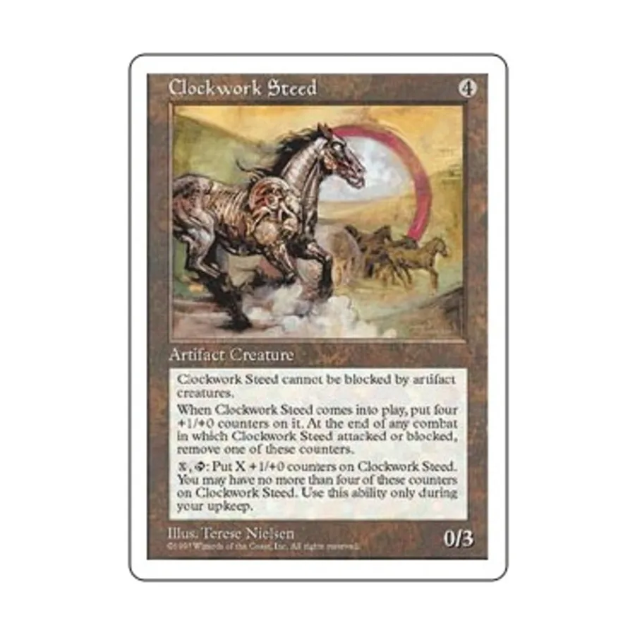 CCG Заводной скакун (U), MTG - 5th Edition
CCG Заводной скакун (U), MTG - 5th Edition