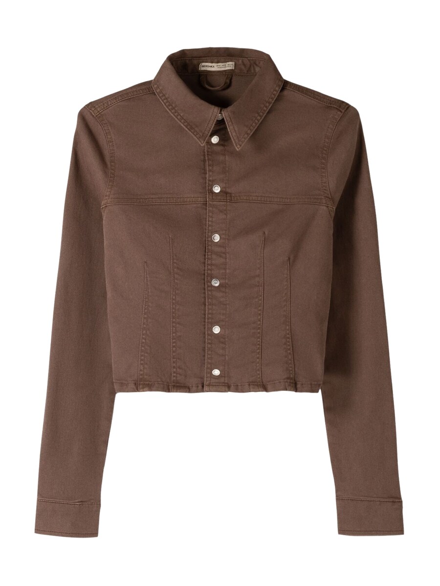 Блузка Bershka Blouse, коричневый
Блузка Bershka Blouse, коричневый