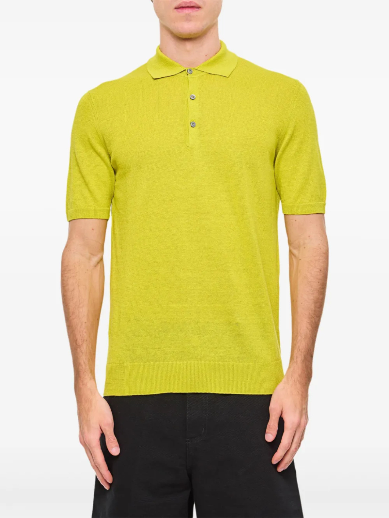 Рубашка поло Drumohr из льна и хлопка, желтый
Рубашка поло Drumohr из льна и хлопка, желтый