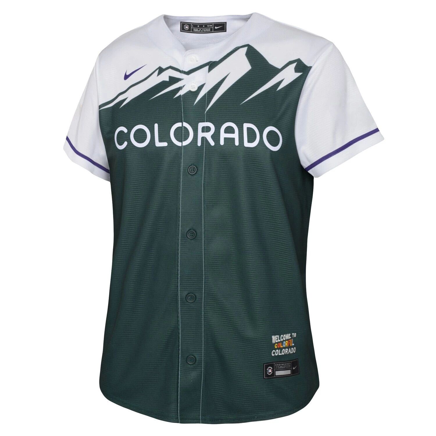 Молодежная футболка Nike Kris Bryant Green Colorado Rockies 2022 City Connect Replica Player Jersey Nike
Молодежная футболка Nike Kris Bryant Green Colorado Rockies 2022 City Connect Replica Player Jersey Nike