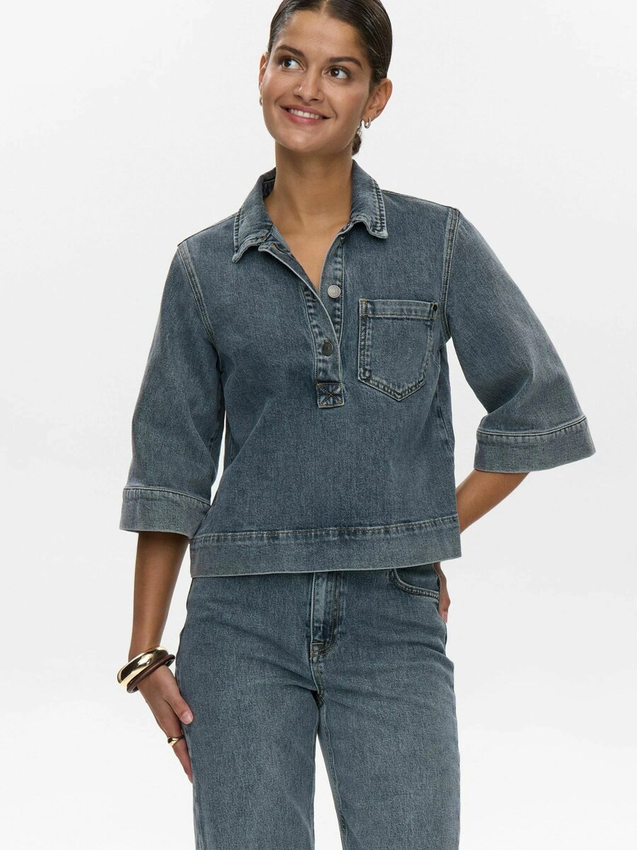 Блуза NÜMPH NUTORONTO, Blue/Blue Denim
Блуза NÜMPH NUTORONTO, Blue/Blue Denim