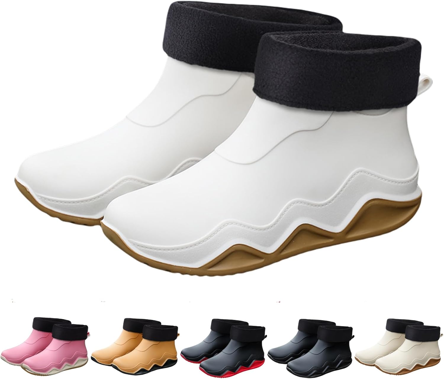 Модные дождевые ботинки Gezolligheid для мужчин и женщин, пара, противоскользящие, износостойкие, водонепроницаемые, для работы на улице, рыбалки и путешествий, Hwhite
Модные дождевые ботинки Gezolligheid для мужчин и женщин, пара, противоскользящие, износостойкие, водонепроницаемые, для работы на улице, рыбалки и путешествий, Hwhite