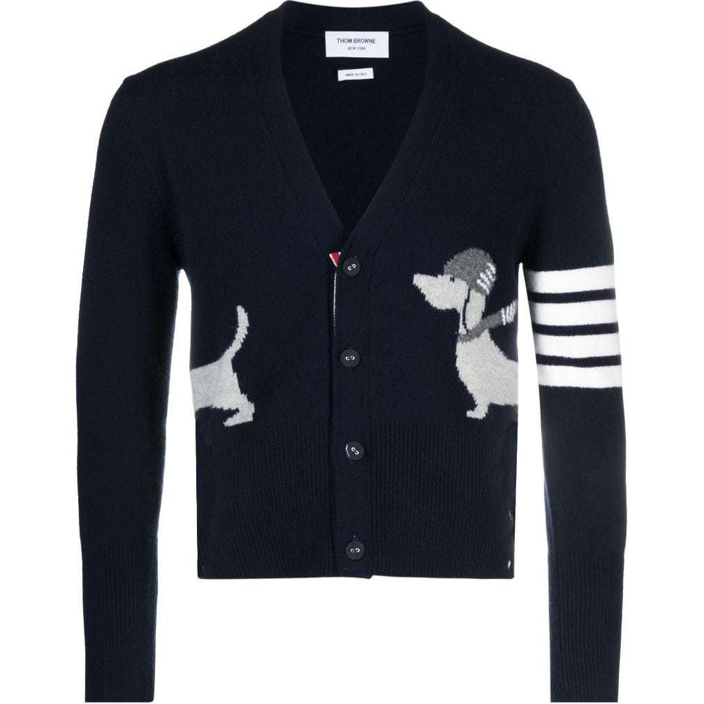 Кардиган hector 4 bar stripe THOM BROWNE, синий
Кардиган hector 4 bar stripe THOM BROWNE, синий