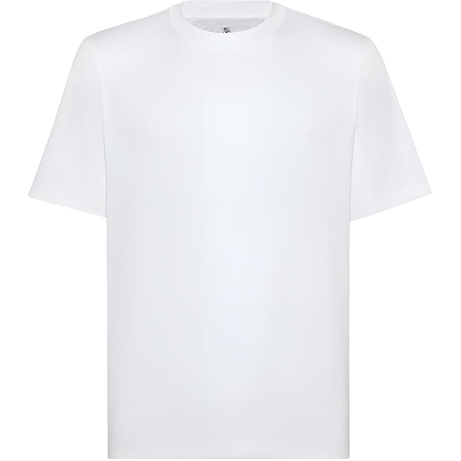 Футболка с коротким рукавом и круглым вырезом Brunello Cucinelli, меловой белый
Футболка с коротким рукавом и круглым вырезом Brunello Cucinelli, меловой белый