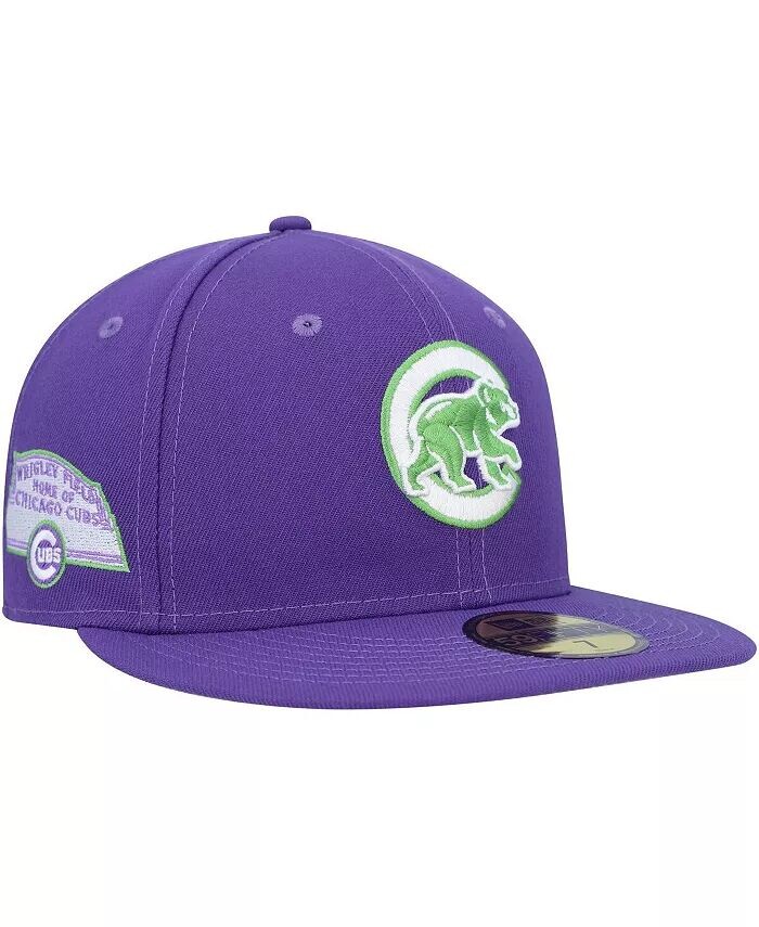 Мужская фиолетовая приталенная шляпа Chicago Cubs Lime Side Patch 59FIFTY New Era
Мужская фиолетовая приталенная шляпа Chicago Cubs Lime Side Patch 59FIFTY New Era