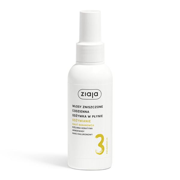 Питательный жидкий кондиционер для волос, 125 мл Ziaja Kwiat bananowca
Питательный жидкий кондиционер для волос, 125 мл Ziaja Kwiat bananowca