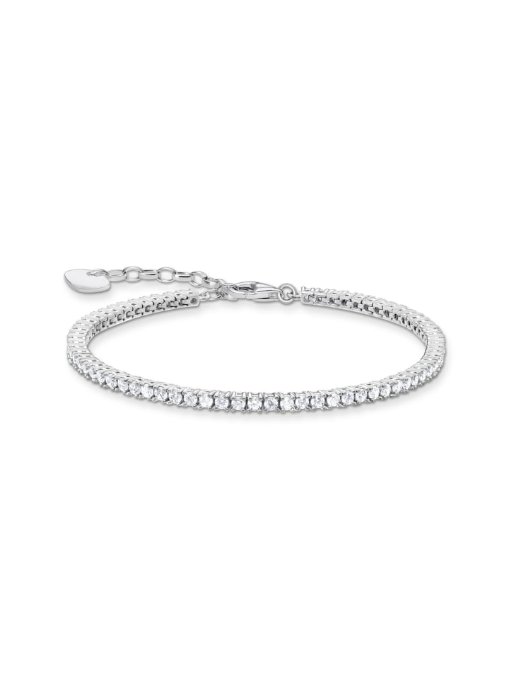 Thomas Sabo Теннисный браслет из серебра белого цвета
Thomas Sabo Теннисный браслет из серебра белого цвета