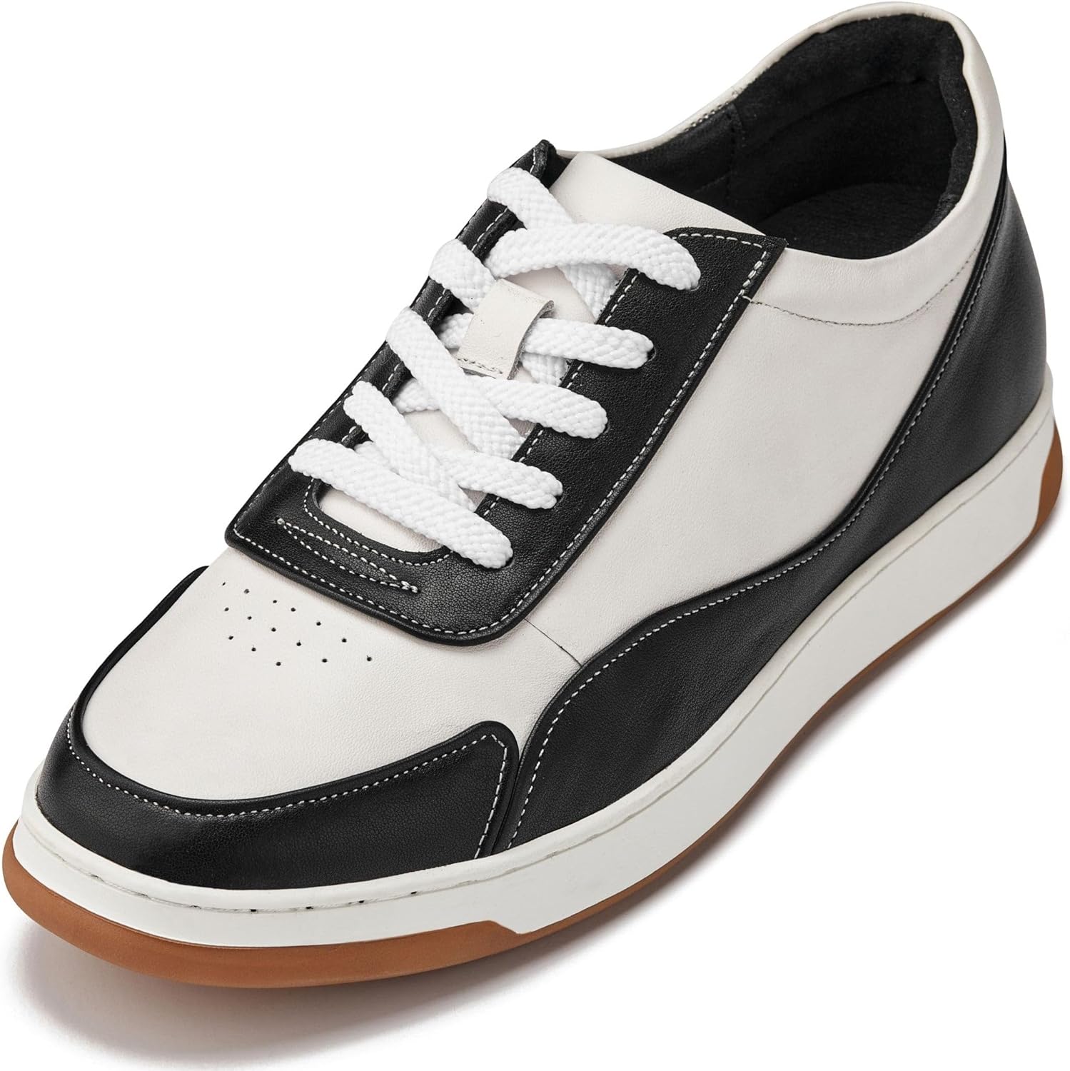 Мужские невидимые подъемные туфли CALTO - черные/ноир, премиальная кожа, шнуровка, модные кроссовки - увеличение роста на 7 см - Y7888 - размер 10 D(M) US
Мужские невидимые подъемные туфли CALTO - черные/ноир, премиальная кожа, шнуровка, модные кроссовки - увеличение роста на 7 см - Y7888 - размер 10 D(M) US