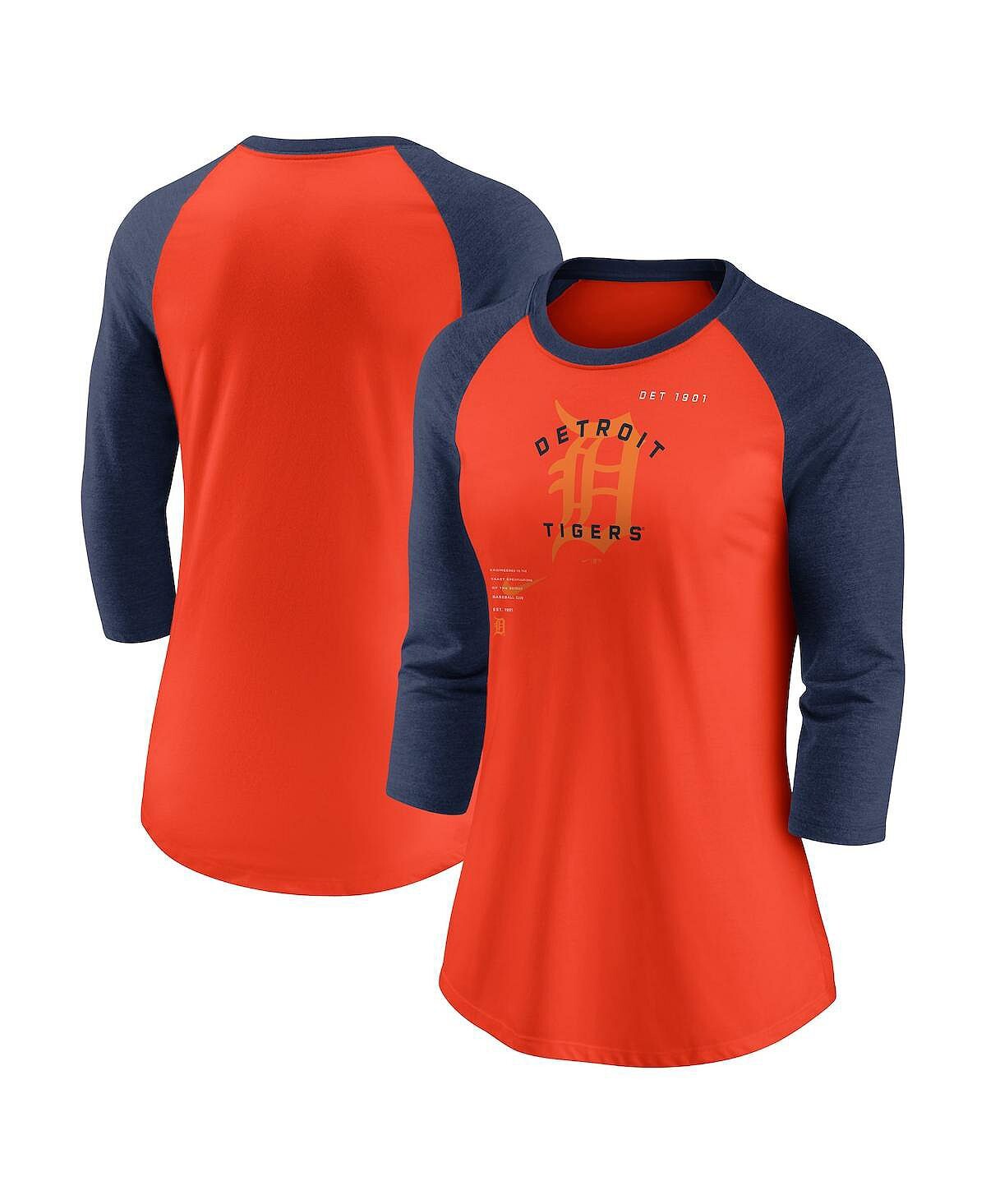 Женская оранжево-темно-синяя футболка Detroit Tigers Next Up Tri-Blend реглан с рукавами 3/4 Nike, Синий, Женская оранжево-темно-синяя футболка Detroit Tigers Next Up Tri-Blend реглан с рукавами 3/4 Nike
Женская оранжево-темно-синяя футболка Detroit Tigers Next Up Tri-Blend реглан с рукавами 3/4 Nike, Синий, Женская оранжево-темно-синяя футболка Detroit Tigers Next Up Tri-Blend реглан с рукавами 3/4 Nike