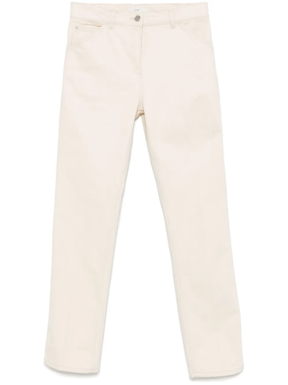 Узкие джинсы с заниженной талией TOTEME, нейтральный
Узкие джинсы с заниженной талией TOTEME, нейтральный