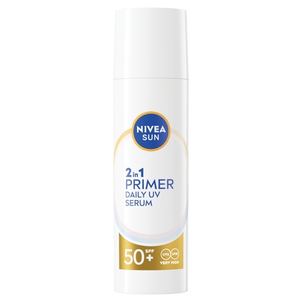 Sun Uv Face 2 In 1 Primer Serum Spf50+ - High Protection Face Primer And Serum Nivea
Sun Uv Face 2 In 1 Primer Serum Spf50+ - High Protection Face Primer And Serum Nivea