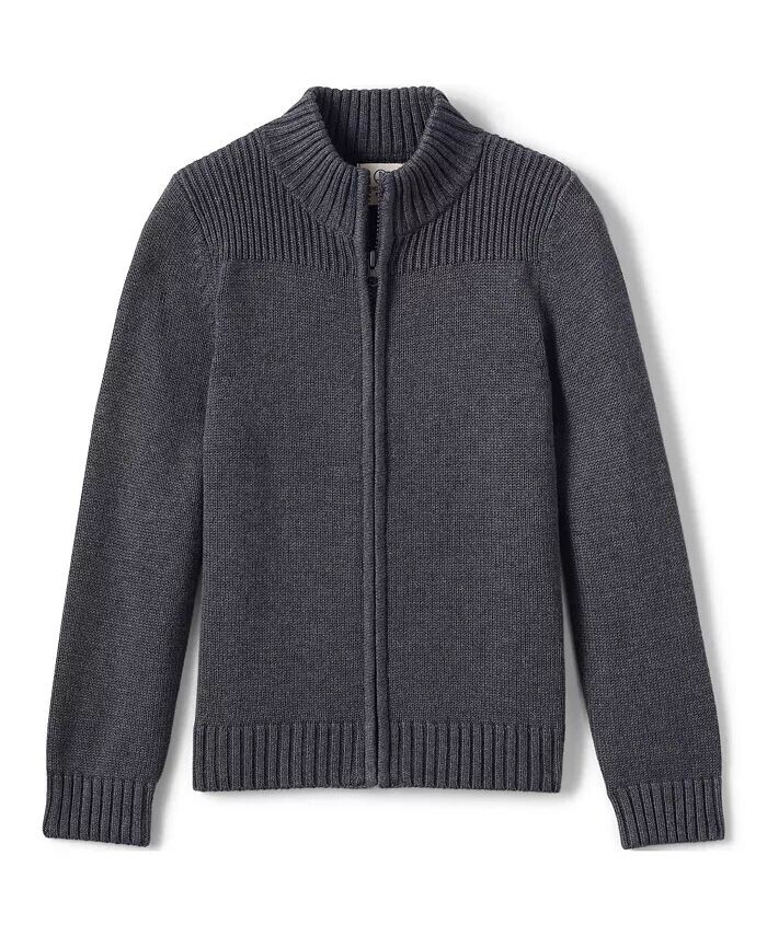 Школьная форма для мальчиков, хлопковый модальный кардиган на молнии спереди, свитер Lands' End, зеленый
Школьная форма для мальчиков, хлопковый модальный кардиган на молнии спереди, свитер Lands' End, зеленый