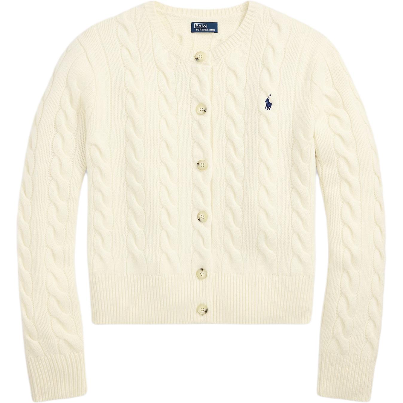 Кардиган с вышитым логотипом Polo Ralph Lauren, бежевый
Кардиган с вышитым логотипом Polo Ralph Lauren, бежевый