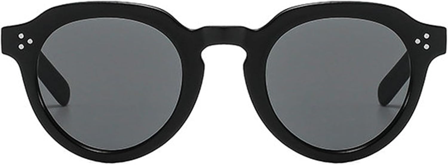 Солнцезащитные очки Helena Retro Round для женщин и мужчин, классические дизайнерские винтажные солнцезащитные очки с заклепками, черные, для активного отдыха, с защитой от УФ-излучения UV400, C1
Солнцезащитные очки Helena Retro Round для женщин и мужчин, классические дизайнерские винтажные солнцезащитные очки с заклепками, черные, для активного отдыха, с защитой от УФ-излучения UV400, C1