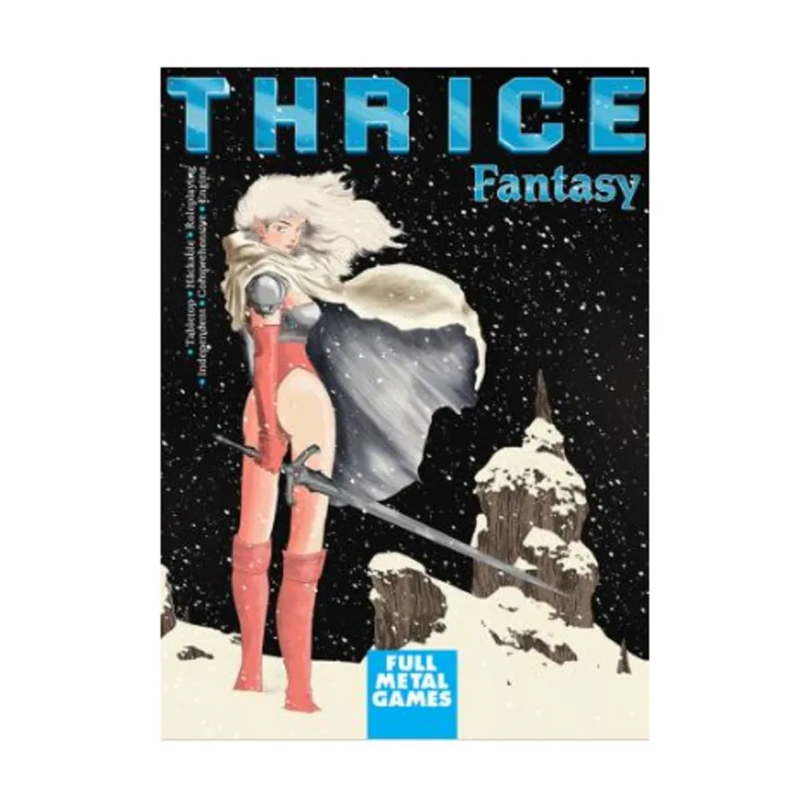 THRICE Fantasy, Role Playing Games (Full Metal Games), твердый переплет
THRICE Fantasy, Role Playing Games (Full Metal Games), твердый переплет