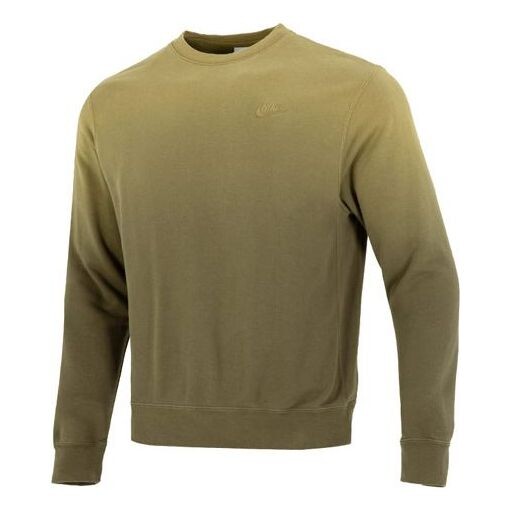 Толстовка Men's Nike Gradient Logo Casual Loose Long Sleeves Pullover Round Neck Dark Green, зеленый 
Толстовка Men's Nike Gradient Logo Casual Loose Long Sleeves Pullover Round Neck Dark Green, зеленый