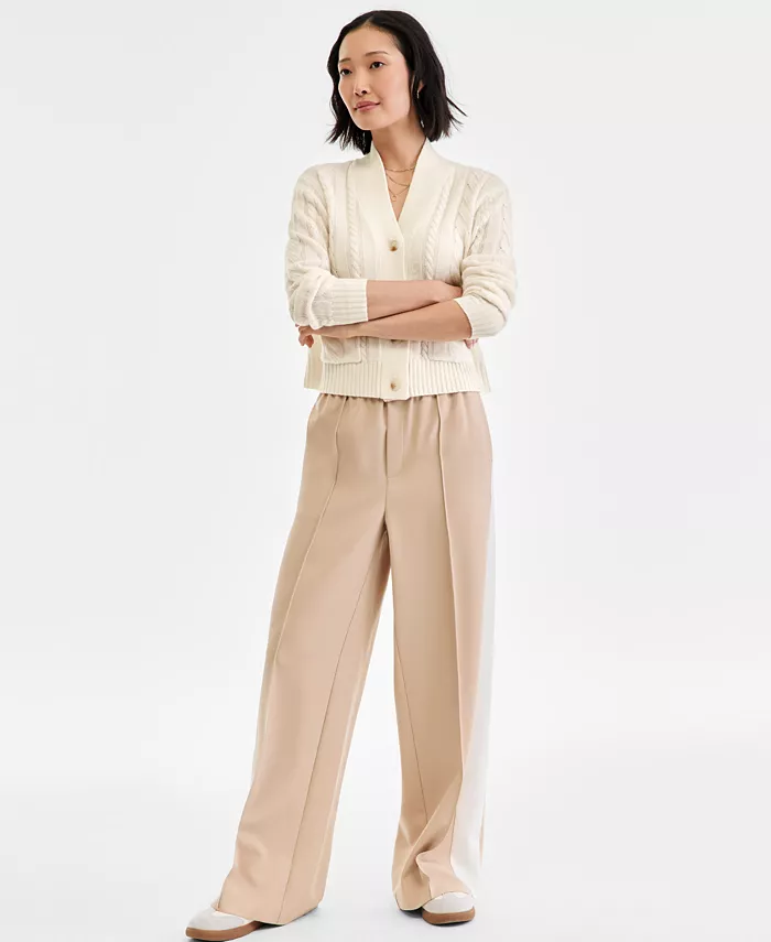 Женский укороченный кардиган из 100% кашемира Charter Club, белый
Женский укороченный кардиган из 100% кашемира Charter Club, белый