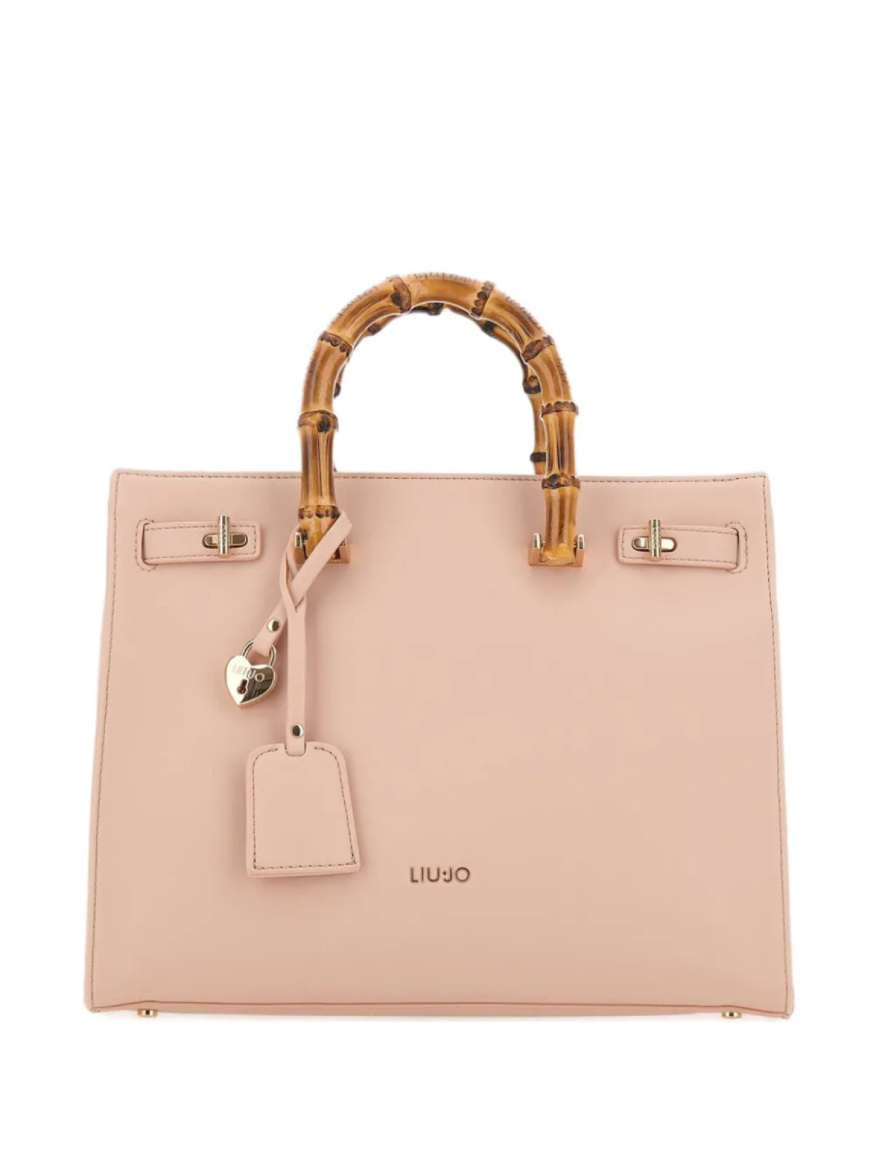 Структурированная сумка с бамбуковой ручкой LIU JO, розовый
Структурированная сумка с бамбуковой ручкой LIU JO, розовый