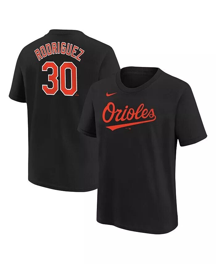 Черная футболка с именем и номером Big Boys Grayson Rodriguez Baltimore Orioles Nike, черный
Черная футболка с именем и номером Big Boys Grayson Rodriguez Baltimore Orioles Nike, черный