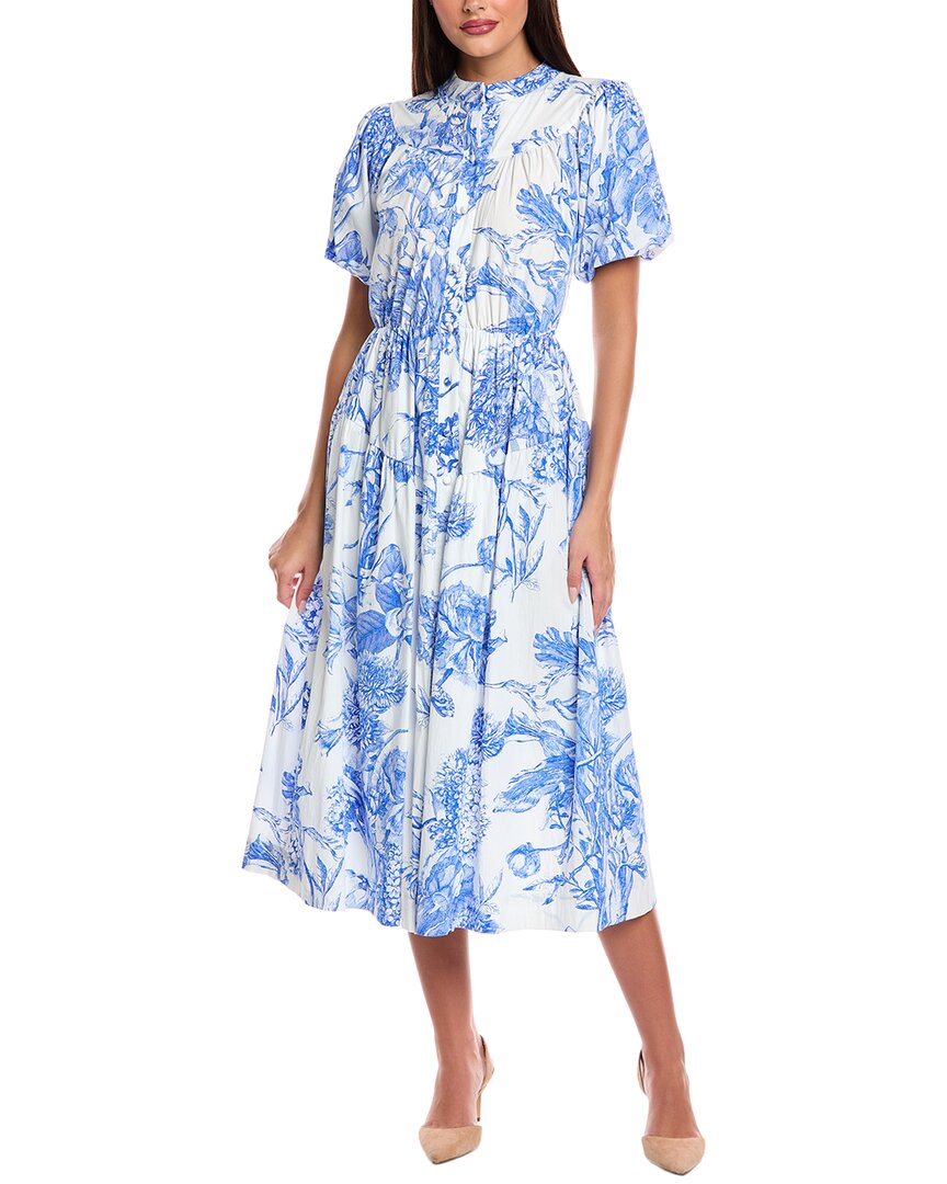 Тахри Макси-платье на пуговицах T Tahari, синий
Тахри Макси-платье на пуговицах T Tahari, синий