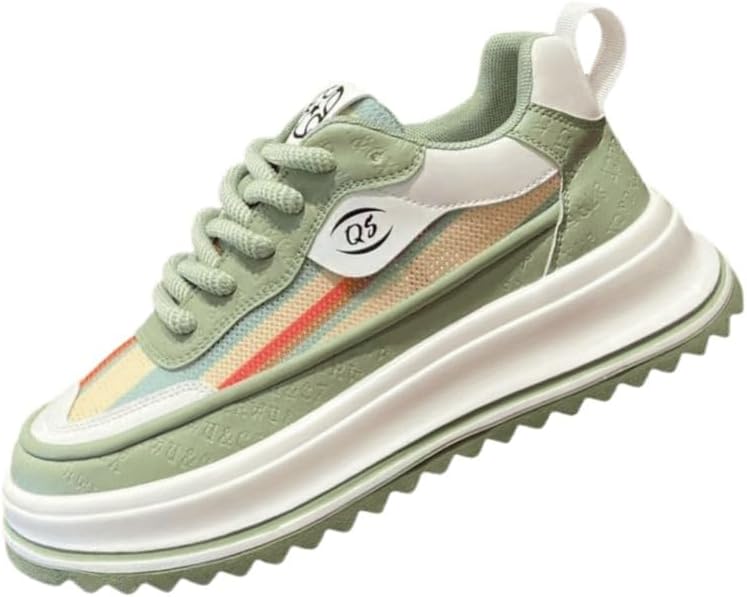 Мужские спортивные кроссовки с толстой подошвой - дышащие и легкие для повседневного комфорта Hoalox, зеленый
Мужские спортивные кроссовки с толстой подошвой - дышащие и легкие для повседневного комфорта Hoalox, зеленый