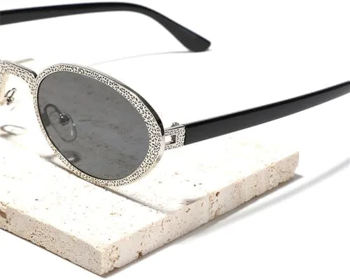 Овальные ретро-солнцезащитные очки из металла 2027 года для женщин и мужчин, для уличных вечеринок, для активного отдыха, с защитой от УФ-излучения UV400 MTZJH, 5
Овальные ретро-солнцезащитные очки из металла 2027 года для женщин и мужчин, для уличных вечеринок, для активного отдыха, с защитой от УФ-излучения UV400 MTZJH, 5