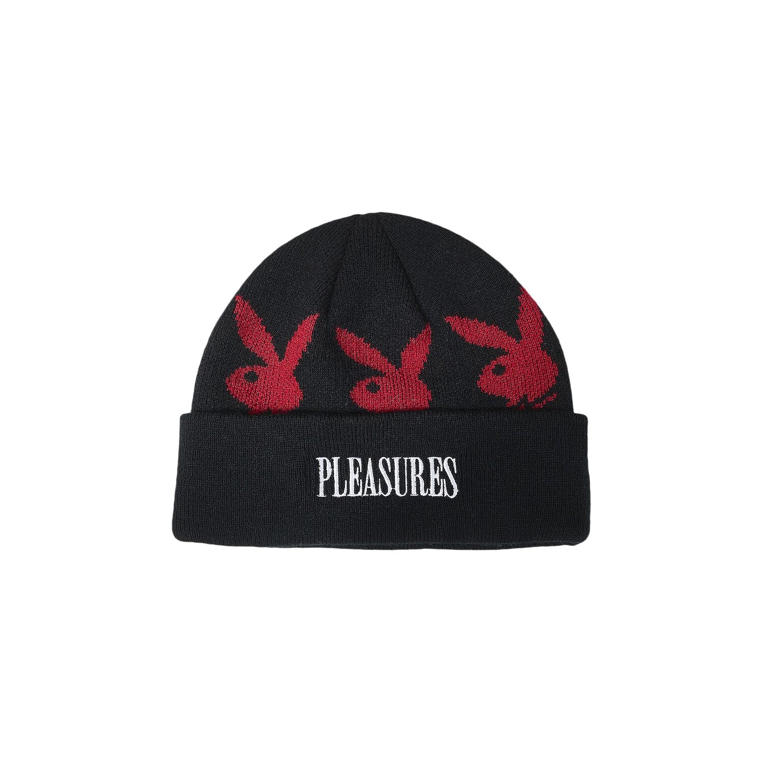 Жаккардовая шапка Pleasures PB Черная
Жаккардовая шапка Pleasures PB Черная