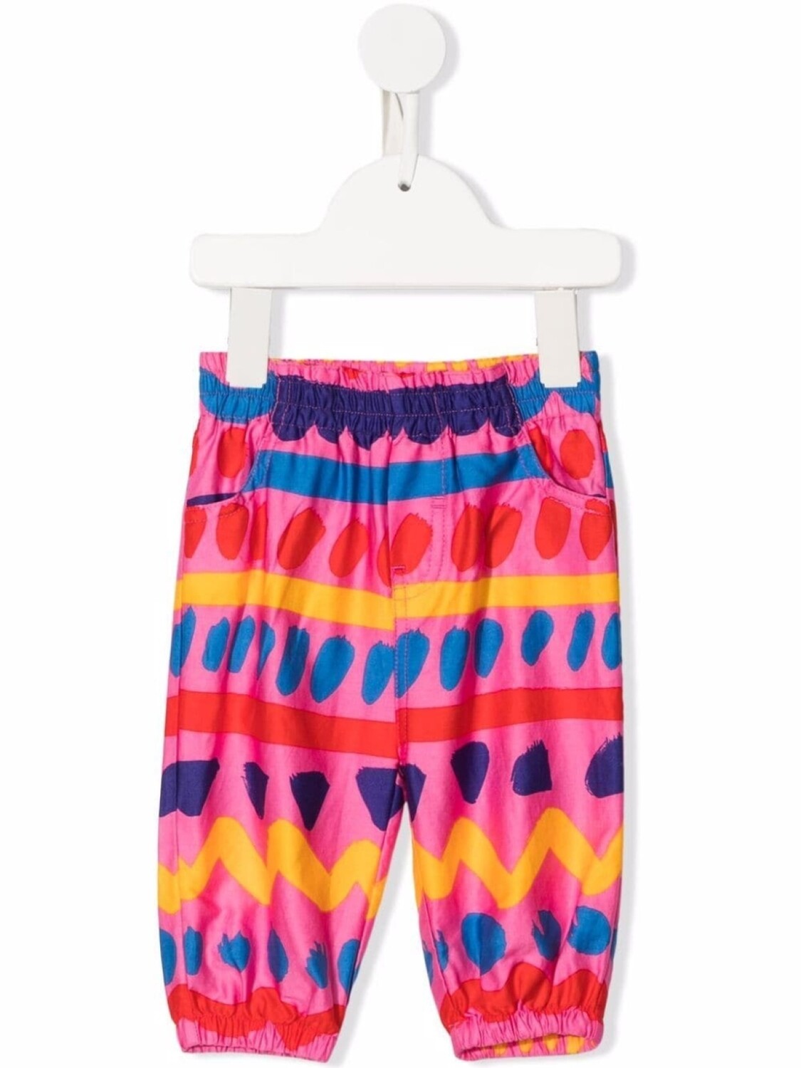 Stella McCartney Kids брюки из экологичного хлопка с геометричным принтом, розовый
Stella McCartney Kids брюки из экологичного хлопка с геометричным принтом, розовый