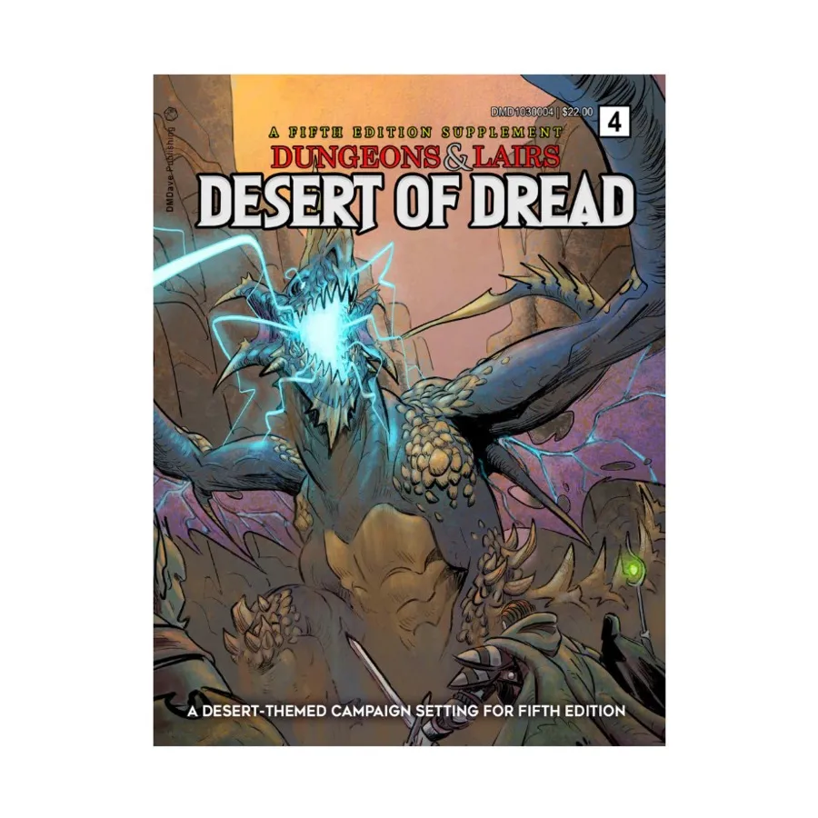 Dungeons & Lairs #4 - Desert of Dread, Roleplaying Game (DMDave), мягкая обложка
Dungeons & Lairs #4 - Desert of Dread, Roleplaying Game (DMDave), мягкая обложка