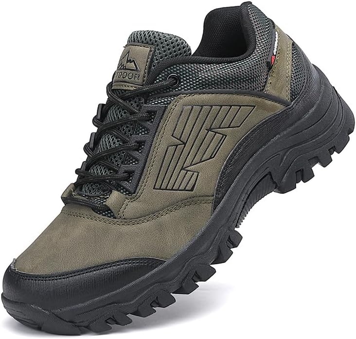 Мужские низкие походные кроссовки для улицы с шнуровкой, противоскользящей подошвой, легкие обувь для прогулок по тропам, для восхождений и путешествий Qacksv, зеленый
Мужские низкие походные кроссовки для улицы с шнуровкой, противоскользящей подошвой, легкие обувь для прогулок по тропам, для восхождений и путешествий Qacksv, зеленый