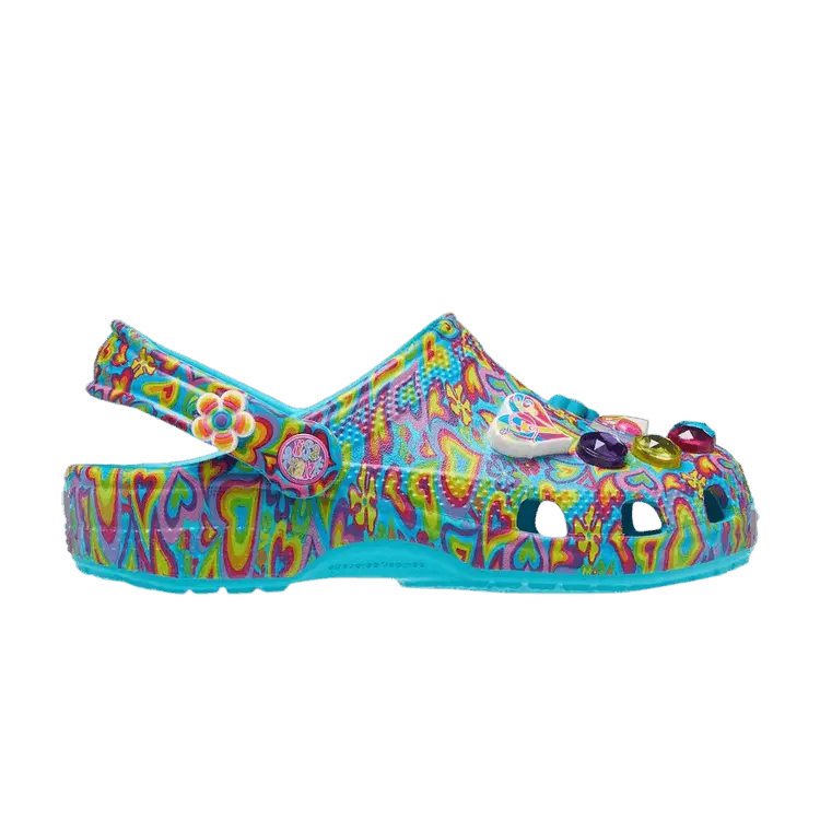Кроссовки Crocs Lisa Frank x Classic Clog Kids Digital Aqua Multi Hearts, разноцветный
Кроссовки Crocs Lisa Frank x Classic Clog Kids Digital Aqua Multi Hearts, разноцветный