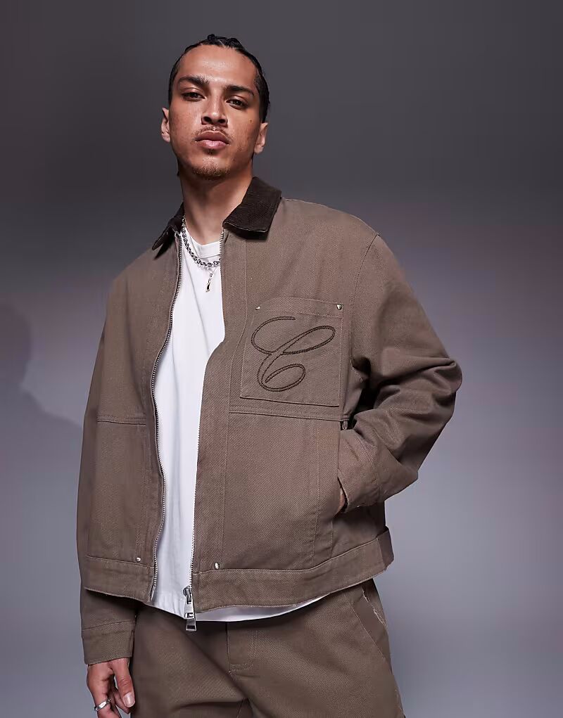 Куртка-комбинезон Couture Club из твила с контрастным воротником, выбеленного коричневого цвета The Couture Club, Коричневый, Куртка-комбинезон Couture Club из твила с контрастным воротником, выбеленного коричневого цвета The Couture Club
Куртка-комбинезон Couture Club из твила с контрастным воротником, выбеленного коричневого цвета The Couture Club, Коричневый, Куртка-комбинезон Couture Club из твила с контрастным воротником, выбеленного коричневого цвета The Couture Club