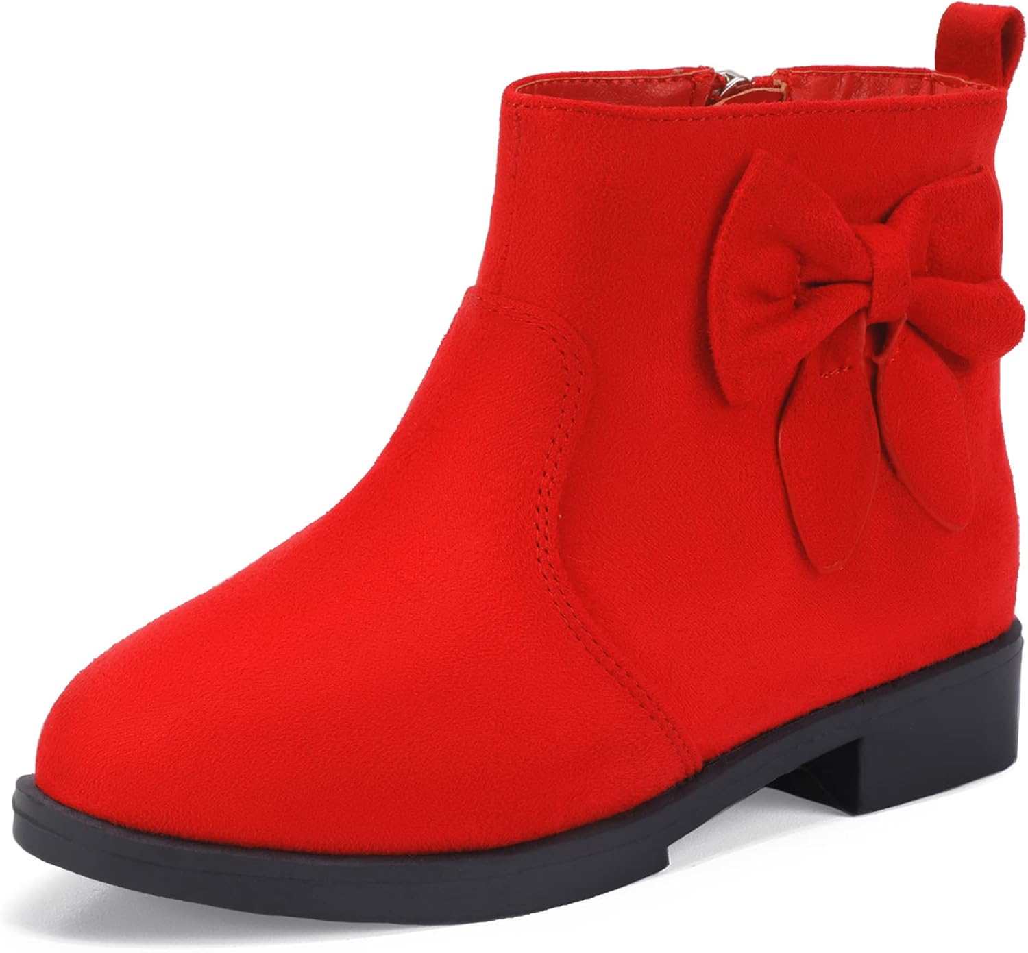 Детские ботильоны для девочек PANDANINJIA Sofia Sweet с короткой голенью, бантом и боковой молнией, A Red Suede
Детские ботильоны для девочек PANDANINJIA Sofia Sweet с короткой голенью, бантом и боковой молнией, A Red Suede