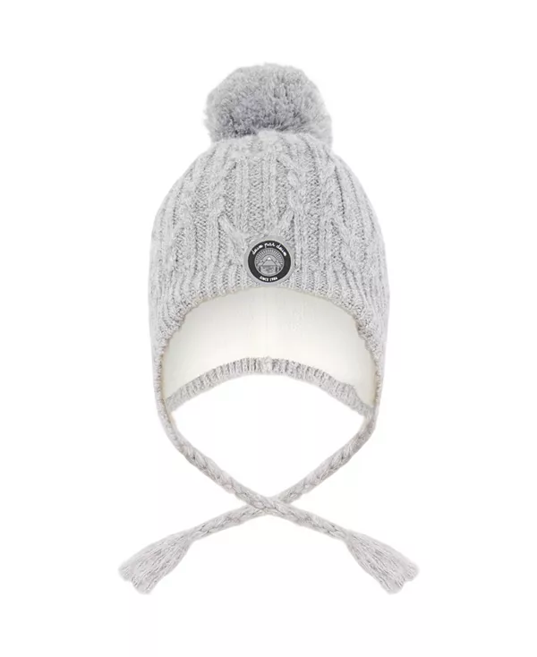 Унисекс зимняя шапка на подкладке с помпоном - для малышей и взрослых. Deux Par Deux, серый
Унисекс зимняя шапка на подкладке с помпоном - для малышей и взрослых. Deux Par Deux, серый