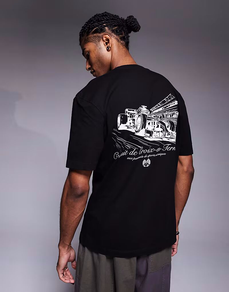 Футболка с принтом на спине River Island Circuit черного цвета
Футболка с принтом на спине River Island Circuit черного цвета