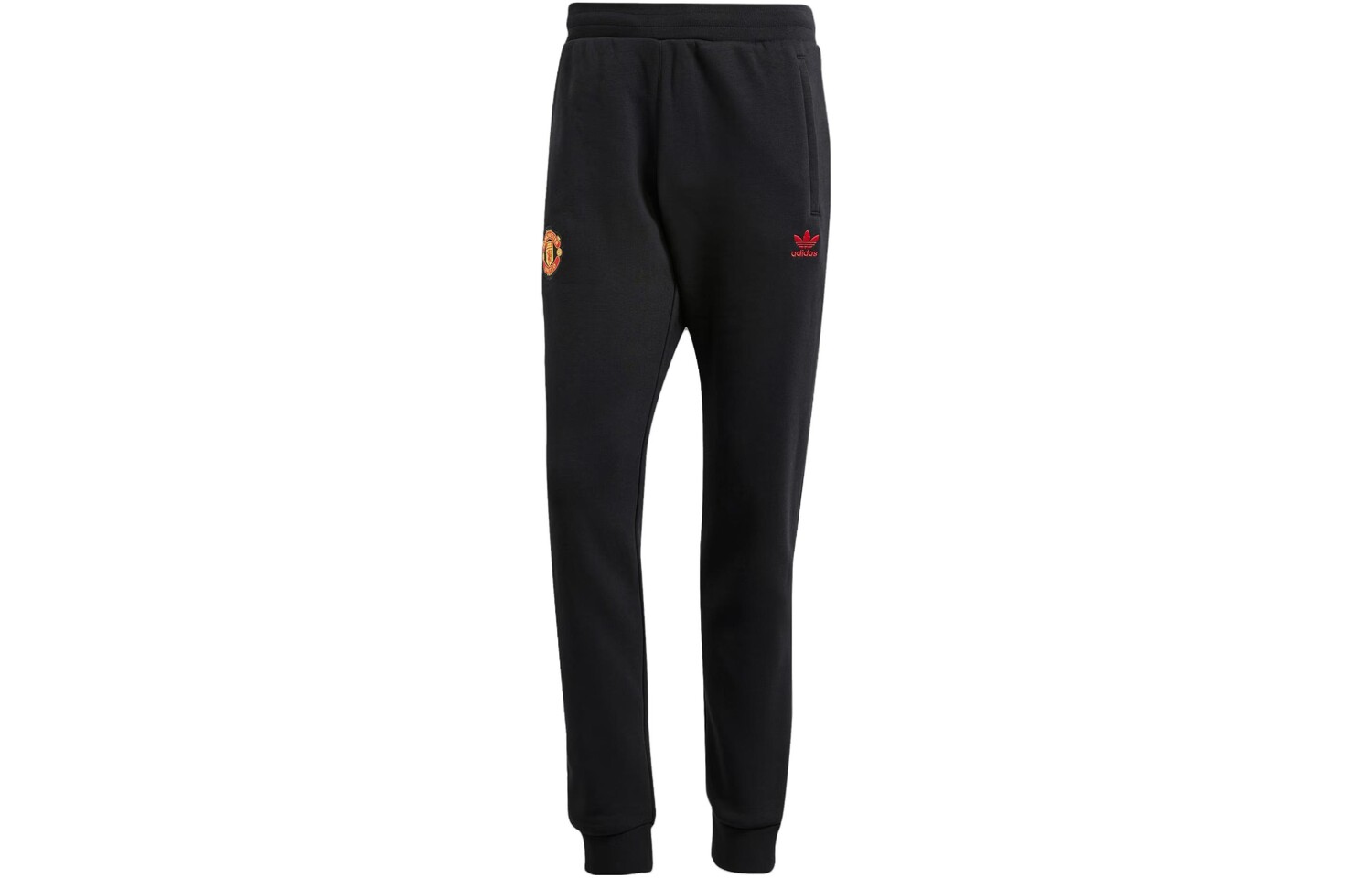 Трикотажные спортивные штаны Manchester United мужские черные Adidas, черный
Трикотажные спортивные штаны Manchester United мужские черные Adidas, черный