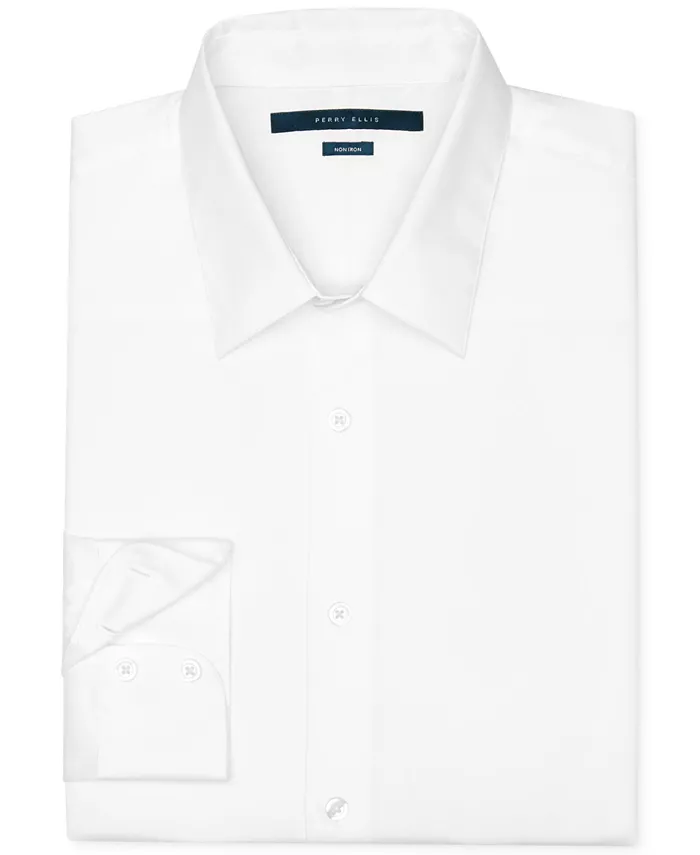 Мужская спортивная рубашка Perry Ellis, белый 
Мужская спортивная рубашка Perry Ellis, белый