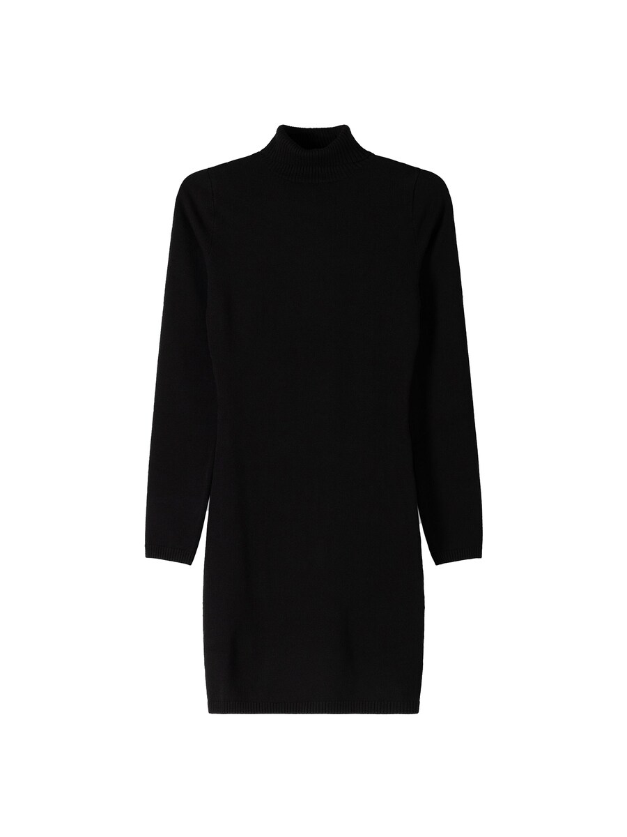 Вязаное платье Bershka, черный
Вязаное платье Bershka, черный