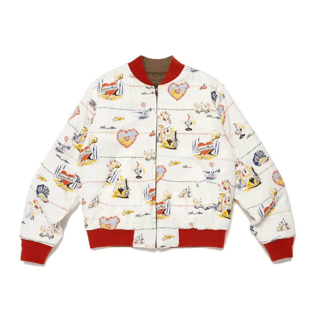 HUMAN MADE Пуховик унисекс белый, White
HUMAN MADE Пуховик унисекс белый, White