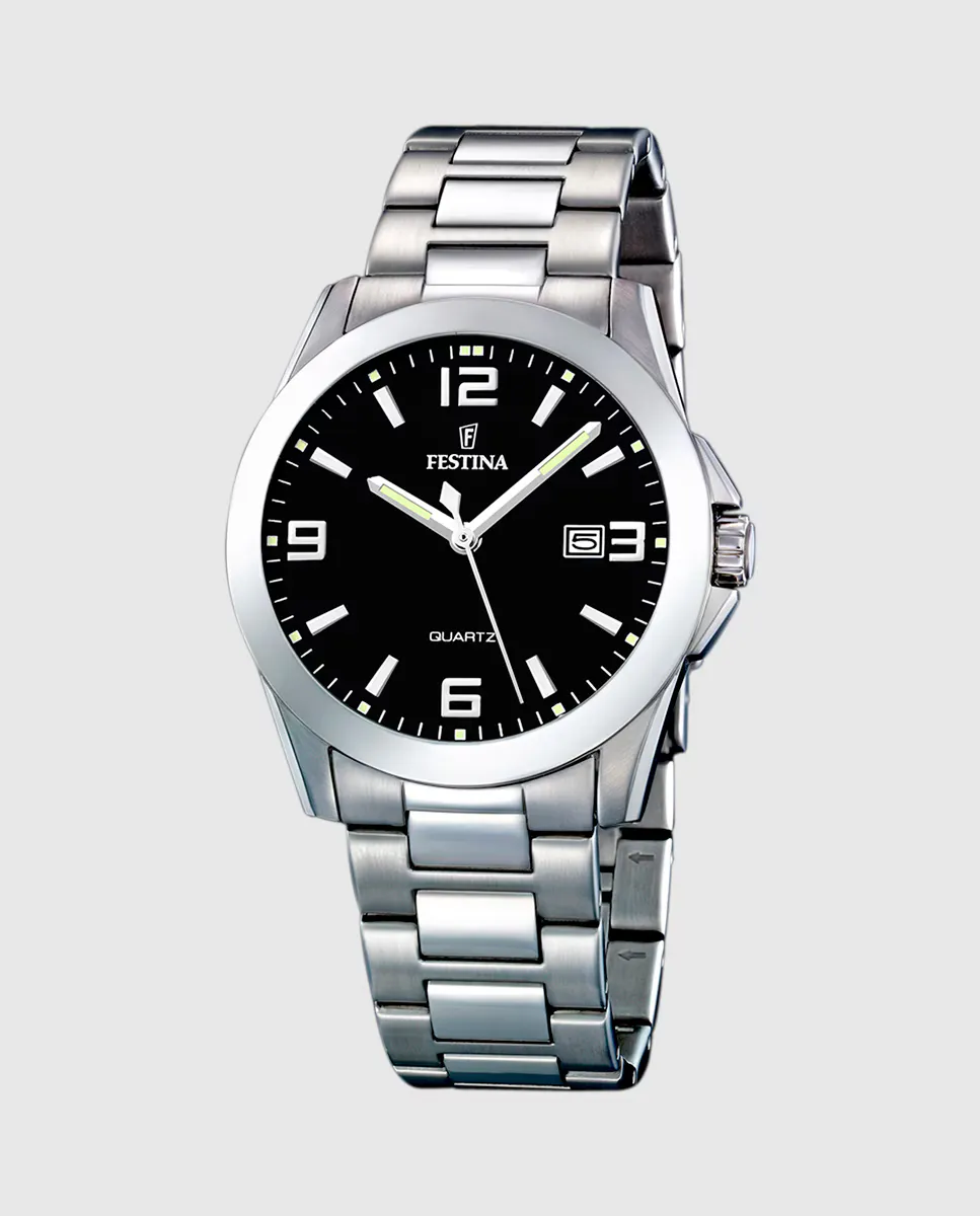 Мужские часы F16376/4 Acero Classico из серебристой стали Festina, серебряный
Мужские часы F16376/4 Acero Classico из серебристой стали Festina, серебряный