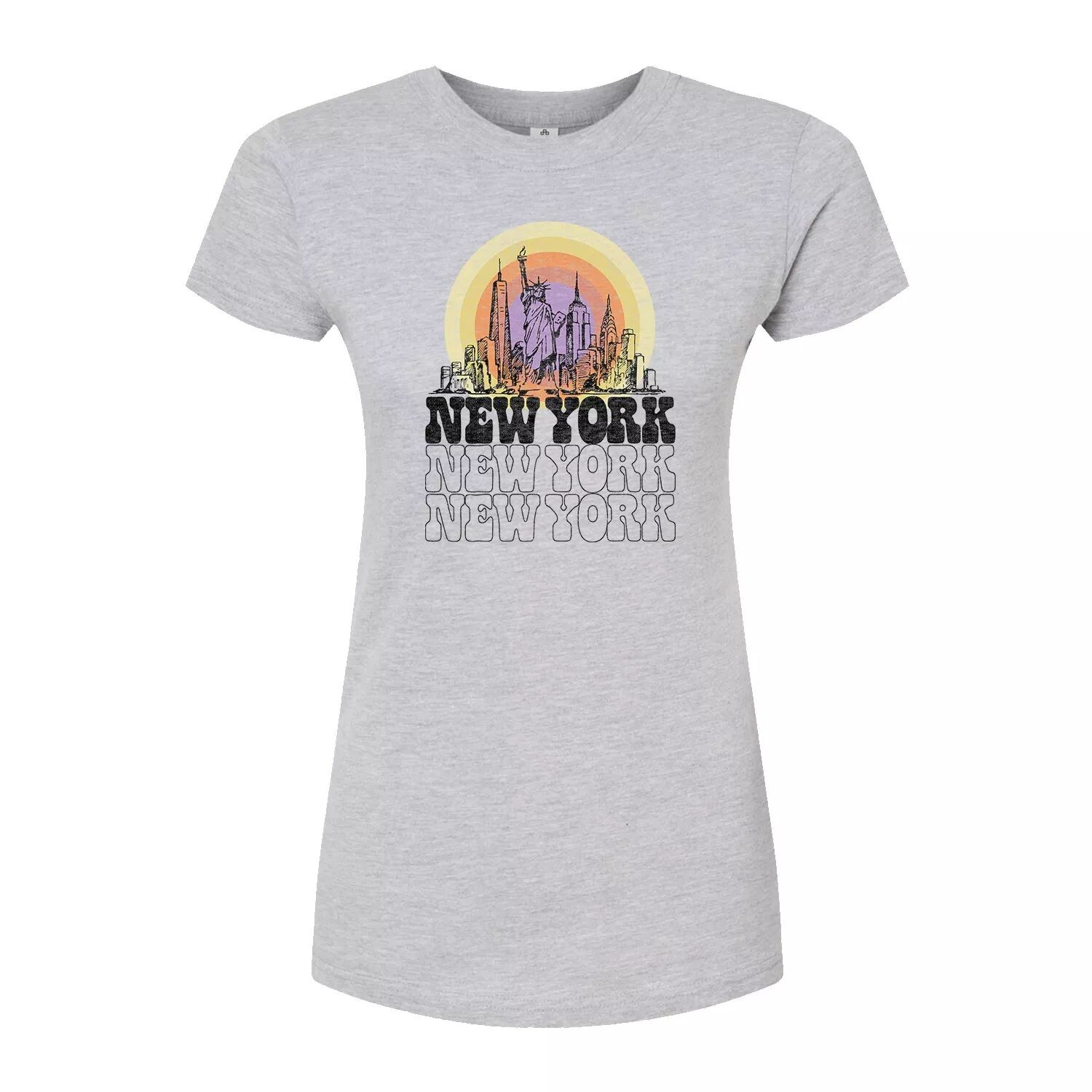 Юниорская футболка New York с винтажным приталенным рисунком и рисунком Licensed Character, серый
Юниорская футболка New York с винтажным приталенным рисунком и рисунком Licensed Character, серый