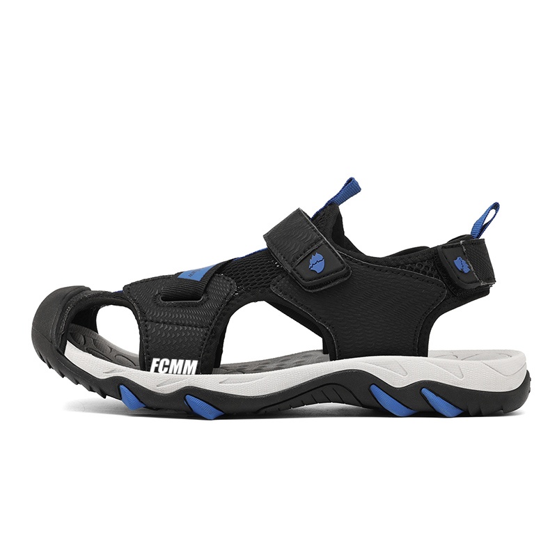Детские сандалии с нескользящей подошвой FCMM, черный/синий
Детские сандалии с нескользящей подошвой FCMM, черный/синий