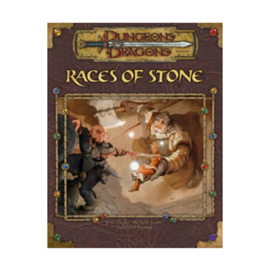 Races of Stone, Dungeons & Dragons (3rd Edition) (d20) - Sourcebooks, твердый переплет
Races of Stone, Dungeons & Dragons (3rd Edition) (d20) - Sourcebooks, твердый переплет