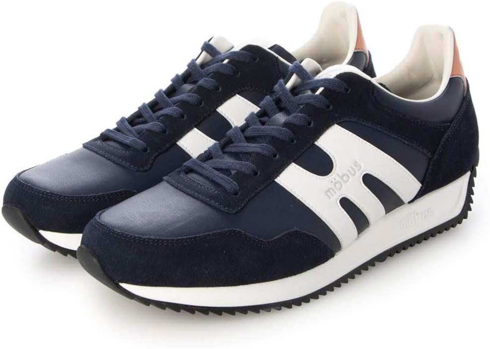 Мужские повседневные кожаные кроссовки Roy, модель юбилейного выпуска mobus 100 лет, коллекция mobus Heritage, сделано в Японии, белый/синий/темно-синий
Мужские повседневные кожаные кроссовки Roy, модель юбилейного выпуска mobus 100 лет, коллекция mobus Heritage, сделано в Японии, белый/синий/темно-синий