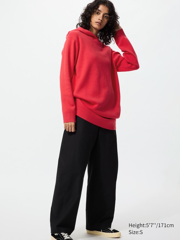 Вязаное платье-худи из гладкого хлопка Uniqlo, 14 red
Вязаное платье-худи из гладкого хлопка Uniqlo, 14 red