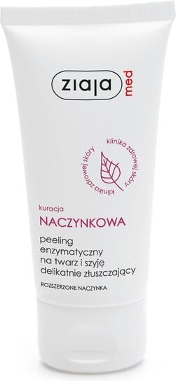 Сосудистых процедур, нежно отшелушивающий ферментный пилинг для лица и шеи, 75 мл Ziaja Med
Сосудистых процедур, нежно отшелушивающий ферментный пилинг для лица и шеи, 75 мл Ziaja Med