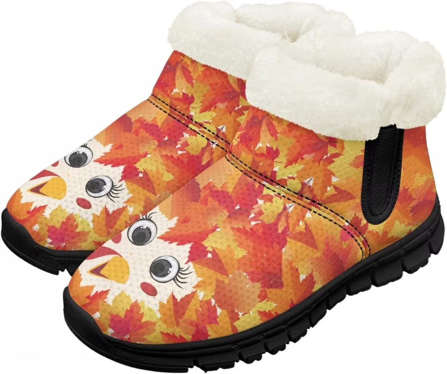 Зимние сапожки для девочек-детей, противоскользящие прогулочные ботинки с меховой подкладкой, модные теплые короткие сапожки для вечеринки Pointodoor, Cartooon Turkey Maple Leaves
Зимние сапожки для девочек-детей, противоскользящие прогулочные ботинки с меховой подкладкой, модные теплые короткие сапожки для вечеринки Pointodoor, Cartooon Turkey Maple Leaves